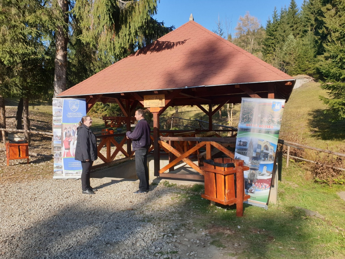 St. Anna Source fountain of Ditro renewed